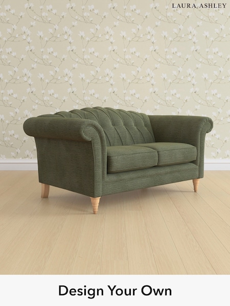 Edwin Chenille/Hedgerow Green Gloucester Button Back By Laura Ashley (W47185) | £1,300
