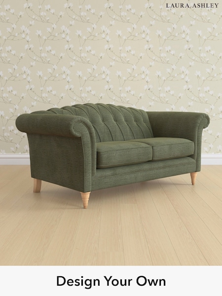 Edwin Chenille/Hedgerow Green Gloucester Button Back By Laura Ashley (W47185) | £1,400