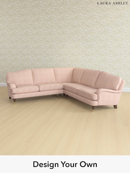 Edwin Chenille/Blush Pink Lynden By Laura Ashley (W47186) | £2,850