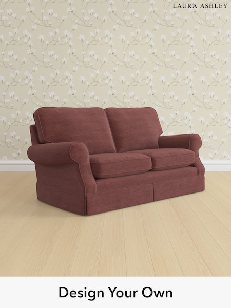 Edwin Chenille/Burgundy Red Padstow By Laura Ashley (W47210) | £1,300