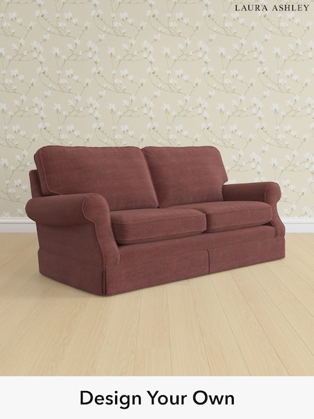 Edwin Chenille/Burgundy Red Padstow By Laura Ashley (W47210) | £1,400