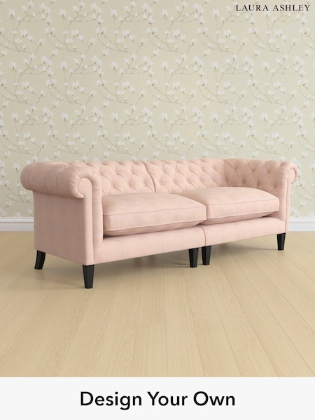 Edwin Chenille/Blush Pink Penarth By Laura Ashley (W47217) | £2,050