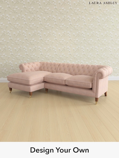 Edwin Chenille/Blush Pink Penarth By Laura Ashley (W47217) | £2,675