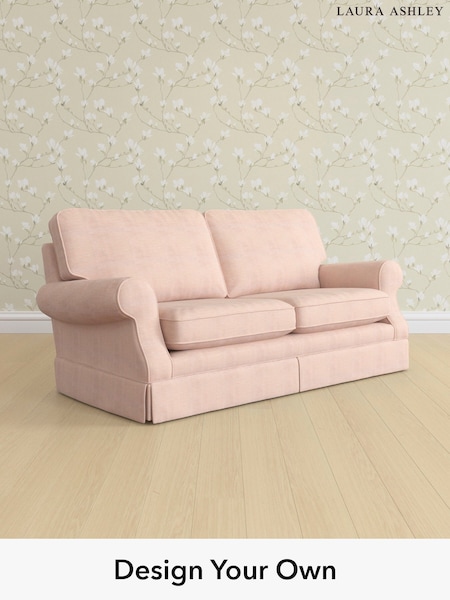 Edwin Chenille/Blush Pink Padstow By Laura Ashley (W47218) | £1,400