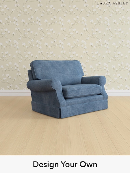 Edwin Chenille/Seaspray Blue Padstow By Laura Ashley (W47225) | £1,100