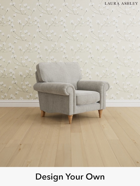 Edwin Chenille/Silver Grey Kingston By Laura Ashley (W47228) | £925
