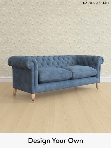 Edwin Chenille/Seaspray Blue Penarth By Laura Ashley (W47230) | £1,800