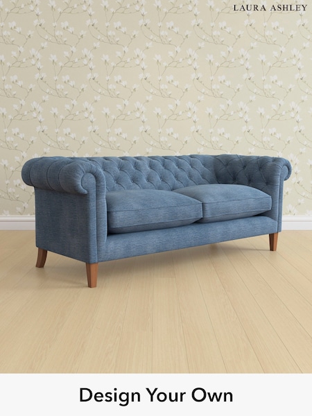 Edwin Chenille/Seaspray Blue Penarth By Laura Ashley (W47230) | £1,800