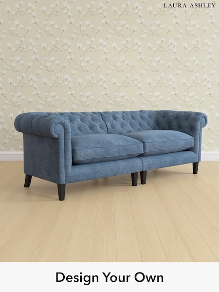 Edwin Chenille/Seaspray Blue Penarth By Laura Ashley (W47230) | £2,050