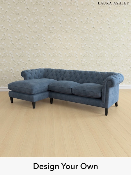 Edwin Chenille/Seaspray Blue Penarth By Laura Ashley (W47230) | £2,675