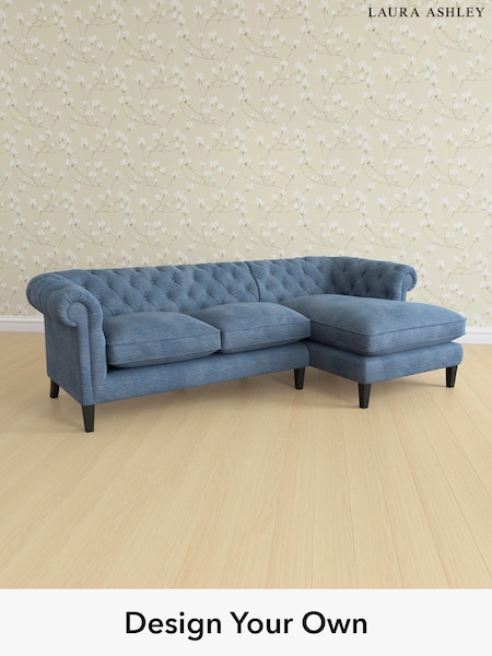 Edwin Chenille/Seaspray Blue Penarth By Laura Ashley (W47230) | £2,675