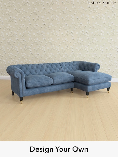 Edwin Chenille/Seaspray Blue Penarth By Laura Ashley (W47230) | £2,675