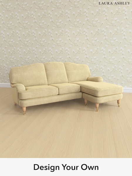 Edwin Chenille/Truffle Natural Lynden By Laura Ashley (W47233) | £2,400