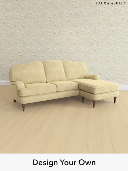 Edwin Chenille/Truffle Natural Lynden By Laura Ashley (W47233) | £2,400