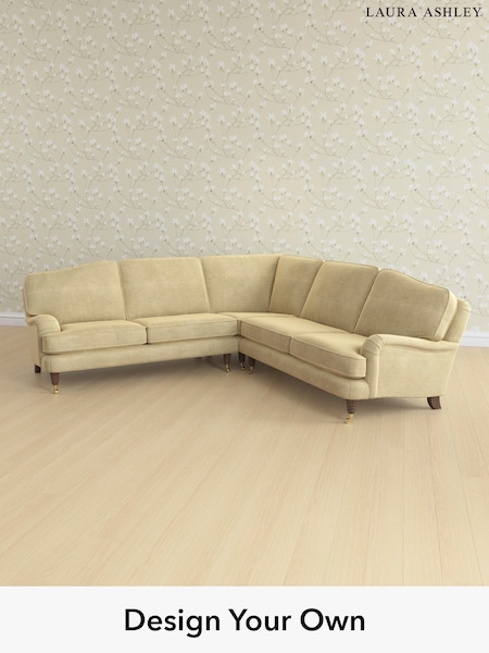 Edwin Chenille/Truffle Natural Lynden By Laura Ashley (W47233) | £2,850