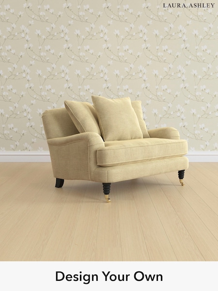 Edwin Chenille/Truffle Natural Lynden Scatter Back By Laura Ashley (W47234) | £1,125