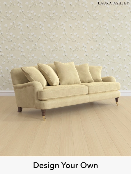 Edwin Chenille/Truffle Natural Lynden Scatter Back By Laura Ashley (W47234) | £1,550