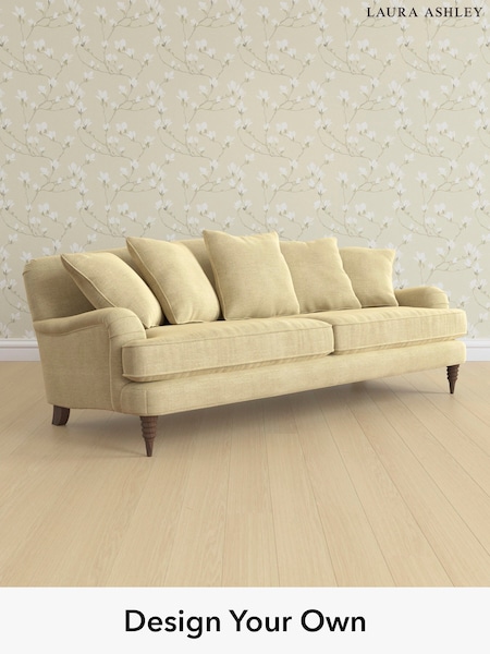 Edwin Chenille/Truffle Natural Lynden Scatter Back By Laura Ashley (W47234) | £1,650
