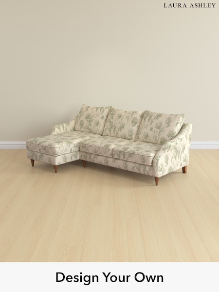 Gosford Weave/Sage Green Beverley By Laura Ashley (W47291) | £2,175