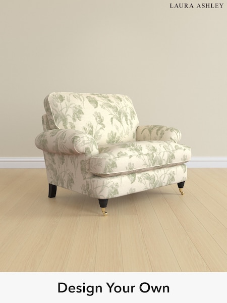 Gosford Weave/Sage Green Beaumaris By Laura Ashley (W47292) | £1,050