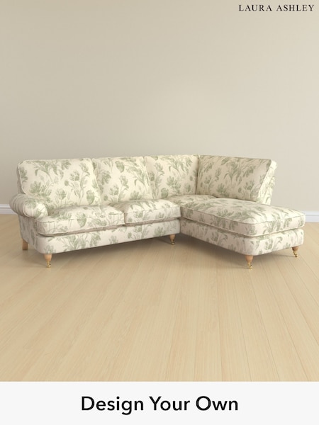 Gosford Weave/Sage Green Beaumaris By Laura Ashley (W47292) | £2,350