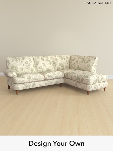 Gosford Weave/Sage Green Beaumaris By Laura Ashley (W47292) | £2,350
