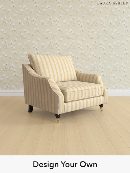 Kinsham Stripe/Ochre Yellow Beverley By Laura Ashley (W47295) | £1,000