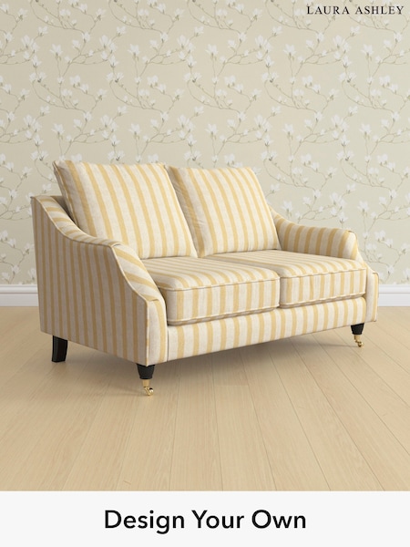 Kinsham Stripe/Ochre Yellow Beverley By Laura Ashley (W47295) | £1,225