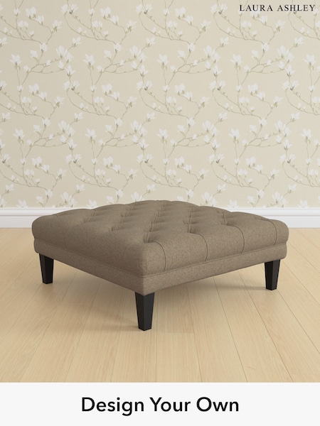 Harley/Truffle Natural Chatsworth Button Back By Laura Ashley (W47298) | £700