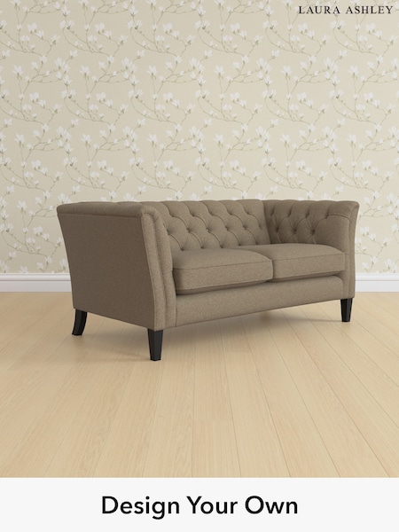 Harley/Truffle Natural Chatsworth Button Back By Laura Ashley (W47298) | £1,475