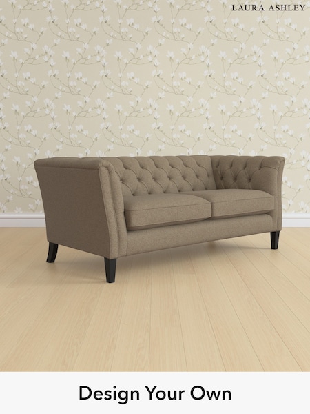 Harley/Truffle Natural Chatsworth Button Back By Laura Ashley (W47298) | £1,575