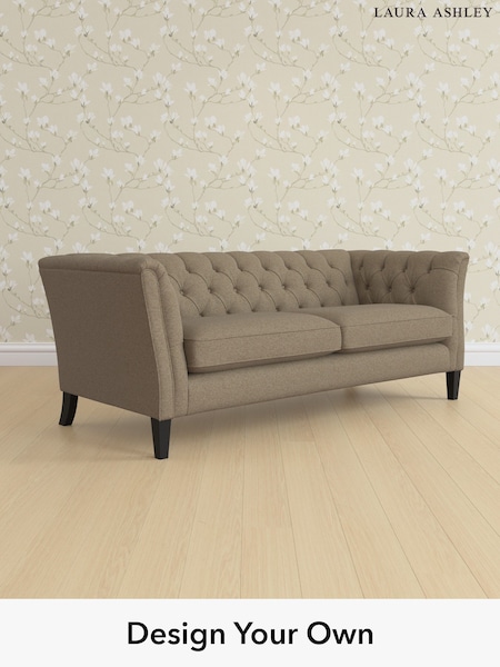 Harley/Truffle Natural Chatsworth Button Back By Laura Ashley (W47298) | £1,675