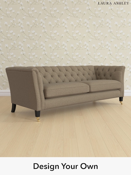 Harley/Truffle Natural Chatsworth Button Back By Laura Ashley (W47298) | £1,775