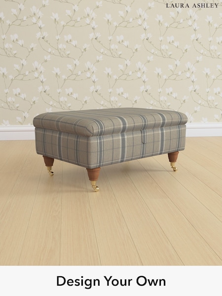 Longstowe Check/French Grey Beaumaris By Laura Ashley (W47300) | £625