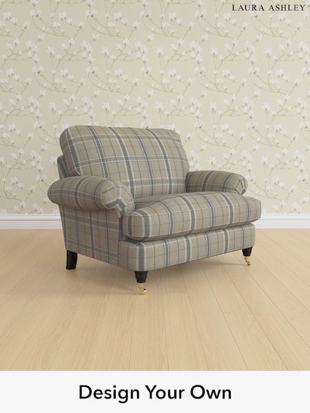 Longstowe Check/French Grey Beaumaris By Laura Ashley (W47300) | £1,150