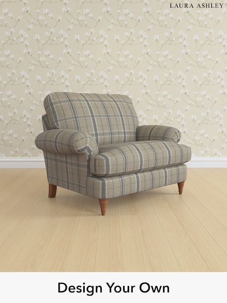 Longstowe Check/French Grey Beaumaris By Laura Ashley (W47300) | £1,150