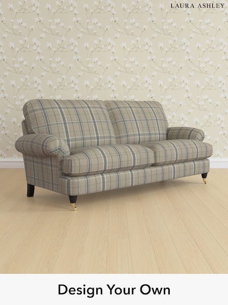 Longstowe Check/French Grey Beaumaris By Laura Ashley (W47300) | £1,575