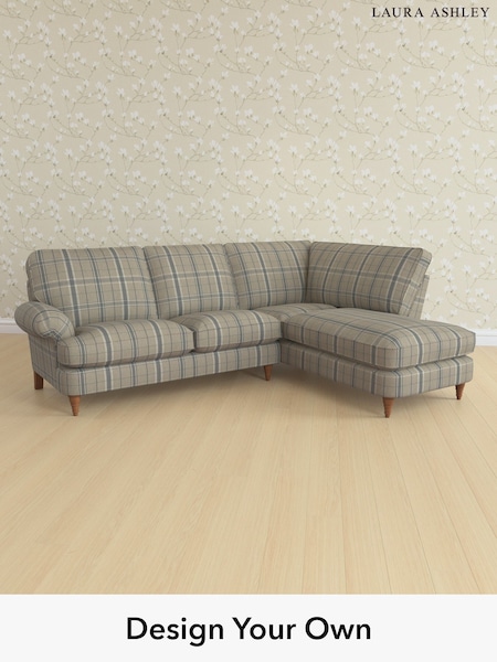Longstowe Check/French Grey Beaumaris By Laura Ashley (W47300) | £2,550