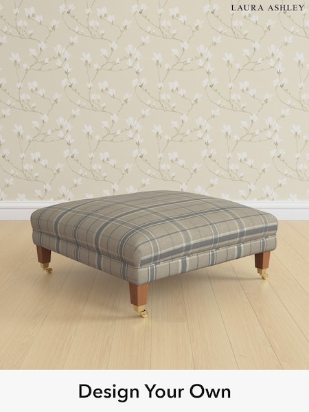 Longstowe Check/French Grey Chatsworth By Laura Ashley (W47301) | £650