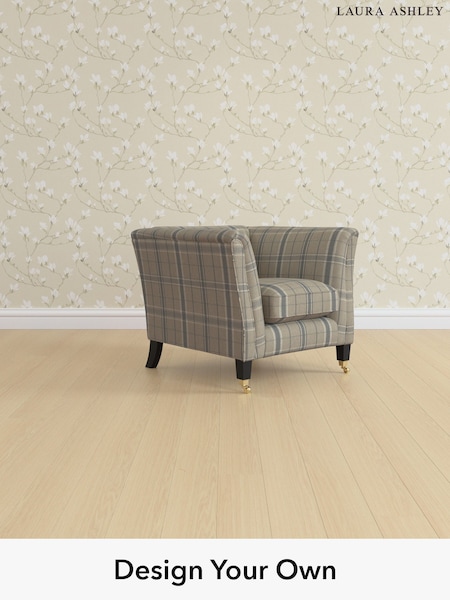 Longstowe Check/French Grey Chatsworth By Laura Ashley (W47301) | £1,000