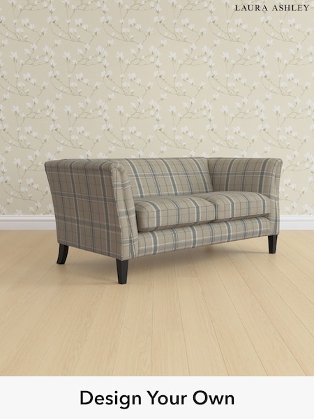 Longstowe Check/French Grey Chatsworth By Laura Ashley (W47301) | £1,325