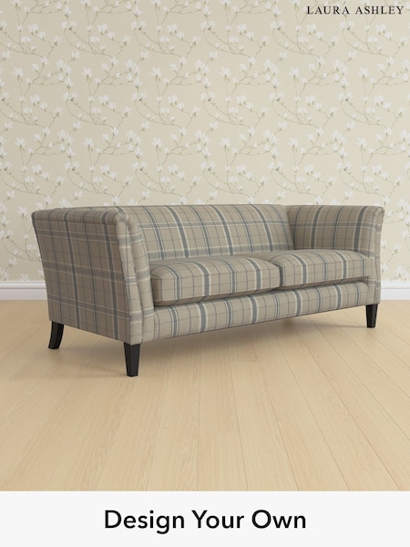 Longstowe Check/French Grey Chatsworth By Laura Ashley (W47301) | £1,525