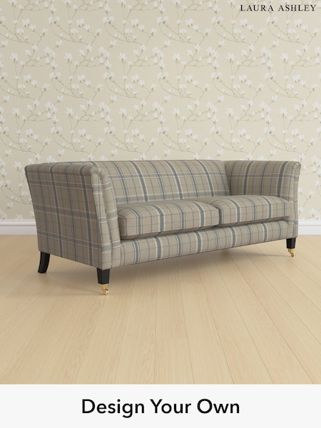 Longstowe Check/French Grey Chatsworth By Laura Ashley (W47301) | £1,525