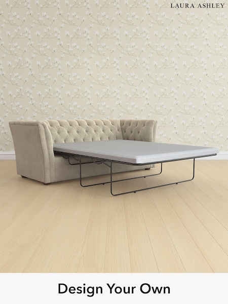 Lundar Chenille/Truffle Natural Chatsworth Button Back By Laura Ashley (W47302) | £2,075