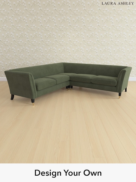 Lundar Chenille/Ivy Green Chatsworth By Laura Ashley (W47305) | £2,725
