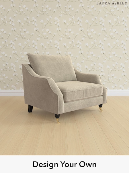 Lundar Chenille/Truffle Natural Beverley By Laura Ashley (W47306) | £1,000