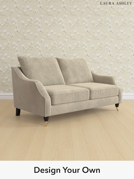 Lundar Chenille/Truffle Natural Beverley By Laura Ashley (W47306) | £1,325