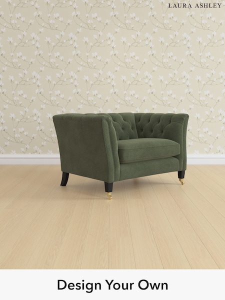 Lundar Chenille/Ivy Green Chatsworth Button Back By Laura Ashley (W47307) | £1,100