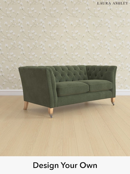 Lundar Chenille/Ivy Green Chatsworth Button Back By Laura Ashley (W47307) | £1,325
