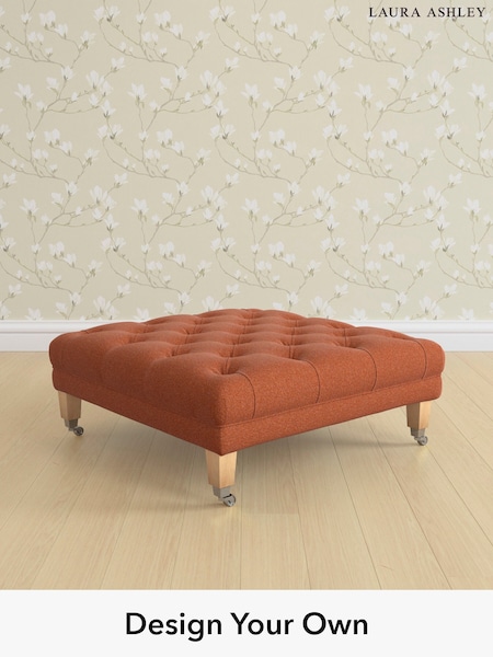 Harley/Terracotta Orange Chatsworth Button Back By Laura Ashley (W47312) | £700